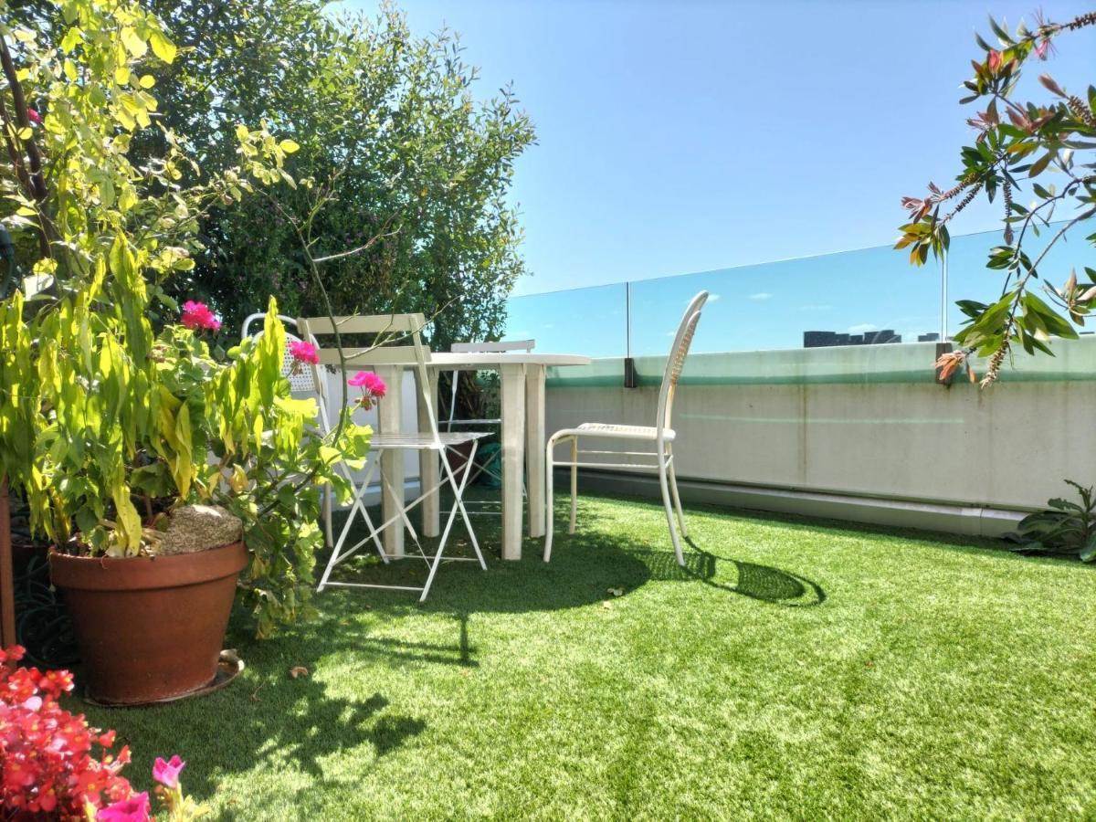 Preciosa Habitacion Doble En Atico Con Terraza II Apartment Santiago de Compostela Luaran gambar